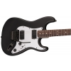 Fender Contemporary Active Stratocaster Hh, Rosewood Fingerboard, Flat Black