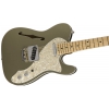 Fender American Elite Telecaster Thinline, Maple Fingerboard, Champagne