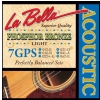 LaBella 7GPS struny pro akustickou kytaru