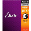Elixir 11002 Extra Light 80/20 Bronze struny na akustickou kytaru