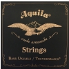Aquila Thunderblack Bass struny pro ukulele, BEADG, 23 Scale