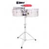 Latin Percussion Timbalesy Tito Puente Stainless Steel 14″/15″