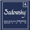 Sadowsky Blue Label Bass Strings Nickel struny do gitary basowej 40-100