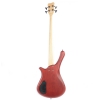 RockBass Fortress 4 Burgundy Red Transparent Satin active basov kytara