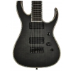 BC Rich Shredzilla Extreme Exotic Hipshot Bridge 7-String Flamed Maple Top Trans Black Satin