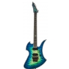 BC Rich Mockingbird Extreme Exotic Floyd Rose Quilted Maple Top Cyan Blue