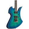 BC Rich Mockingbird Extreme Exotic Evertune Quilted Maple Top Cyan Blue