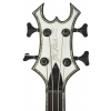 BC Rich Chris Kael Signature Warlock Bass Satin White