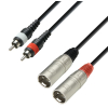 Adam Hall Cables K3 TMC 0300 2xRCA / 2xXLRm kabel, 3 m