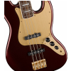 Fender Squier 40th Anniversary Jazz Bass Gold Edition Ruby Red Metallic