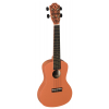 Baton Rouge UR1C MOR ukulele koncertowe, Matt Orange, ubicie na pudle rezonansowym