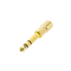Adam Hall Connectors K 4 AMF 3JM3 GOLD mini female TRS to TRS 6,3mm stereo adapter