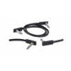 RockBoard Flat Patch Cable Black 45 cm