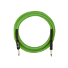 Fender Professional Series Glow in the Dark Cable Green 10′ kytarový kabel