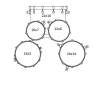 Mapex TND5294-FTC-DR Tornado bic souprava