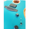 Fender American Acoustasonic Jazzmaster Ocean Turquoise Ebony Fingerboard uszkodzona