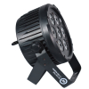 LIGHT4ME BLACK PAR 7x10W RGBWA LED - reflektor LED mocny lekki