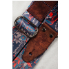 Lowlander Power Guitar Strap Retro Flowers