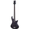 Schecter Stiletto Studio-4 See-Thru Black Satin  bass guitar