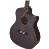 Schecter 3716 Deluxe See-Thru Black Satin acoustic guitar