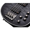 Schecter Hellraiser Extreme-4 See-Thru Black Satin bass guitar