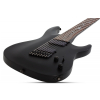 Schecter Damien 7 MultiScale Satin Black electric guitar