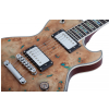 Schecter Solo-II Custom Gloss Natural/Burl electric guitar