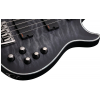 Schecter Hellraiser Extreme-4 See-Thru Black Satin bass guitar