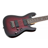 Schecter Demon 8, Crimson Red Burst electric guitar