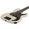 Schecter P-5  Ivory bass guitar