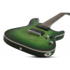 Schecter C-1 Platinum Satin Green Burst electric guitar Schecter C-1 Platinum Satin Green Burst electric guitar