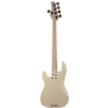 Schecter P-5  Ivory bass guitar