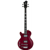 Hagstrom Swede Wild Cherry Transparent LH gitara basowa, leworczna
