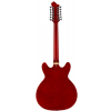 Hagstrom Viking DLX Wild Cherry Transparent gitara elektryczna, 12-strunowa