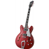 Hagstrom Super Viking Wild Cherry Transparent Flame electric guitar