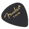 Fender 351 Black Pick thin kytarové trsátko