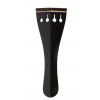 AN violin tailpiece set 4/4 a la Hill ebony heart, gold fret