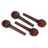 AN violin tailpiece set 4/4 a la Schweizer rosewood, paris eye