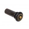 AN violin tailpiece set 4/4 a la Hill ebony, gold fret, golden binding AN violin tailpiece set 4/4 a la Hill ebony, gold fret, golden binding