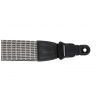 Neotech 8230262 Slimline Strap Silver Grill, kytarov popruh