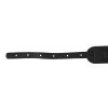 Filippe guitar leather belt 9 cm black