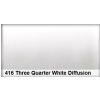 Lee 416 Three Qtr. White Diffusion 3/4 filtr
