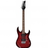Ibanez GRX70QA TRB Transparent Red Burst electric guitar