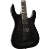 Jackson JS32TQ Dinky transparent black elektrick kytara