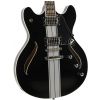 VGS VSH-120 Raven Black Mustang Semi Hollow elektrick kytara