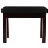 Grenada X 30 piano bench, gloss mahogany, leather eco