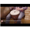 Meinl PADJ2-M-G African Djembe 10″ bicí nástroj