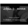 Zildjian 19″ K Dark Crash Thin